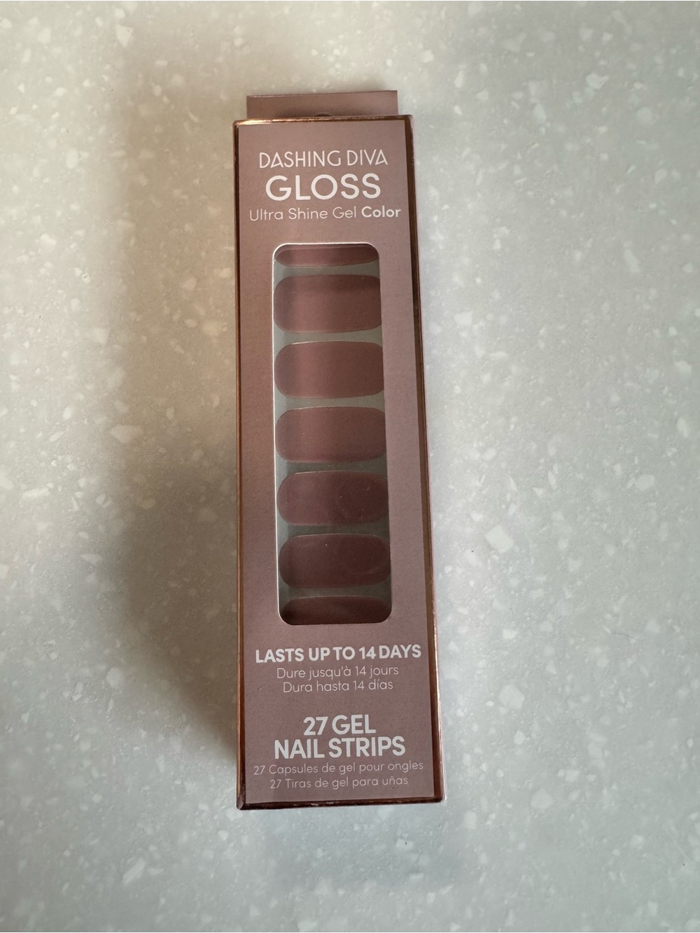Gloss Ultra Shine Gel Nail Strips - Brown